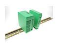 Plastic Enclosure DIN Rail 22.5x82x90mm Green Polyamide